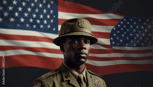 soldier of the world war ii photo
