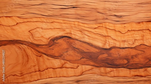 A closeup of marri wood, known for its distinctive honey tones and black gum veins, used in highend furniture and flooring