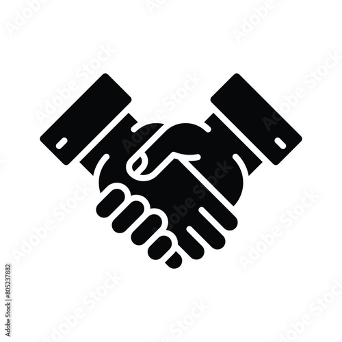 Take a look at this creative icon of handshake, easy to use and download