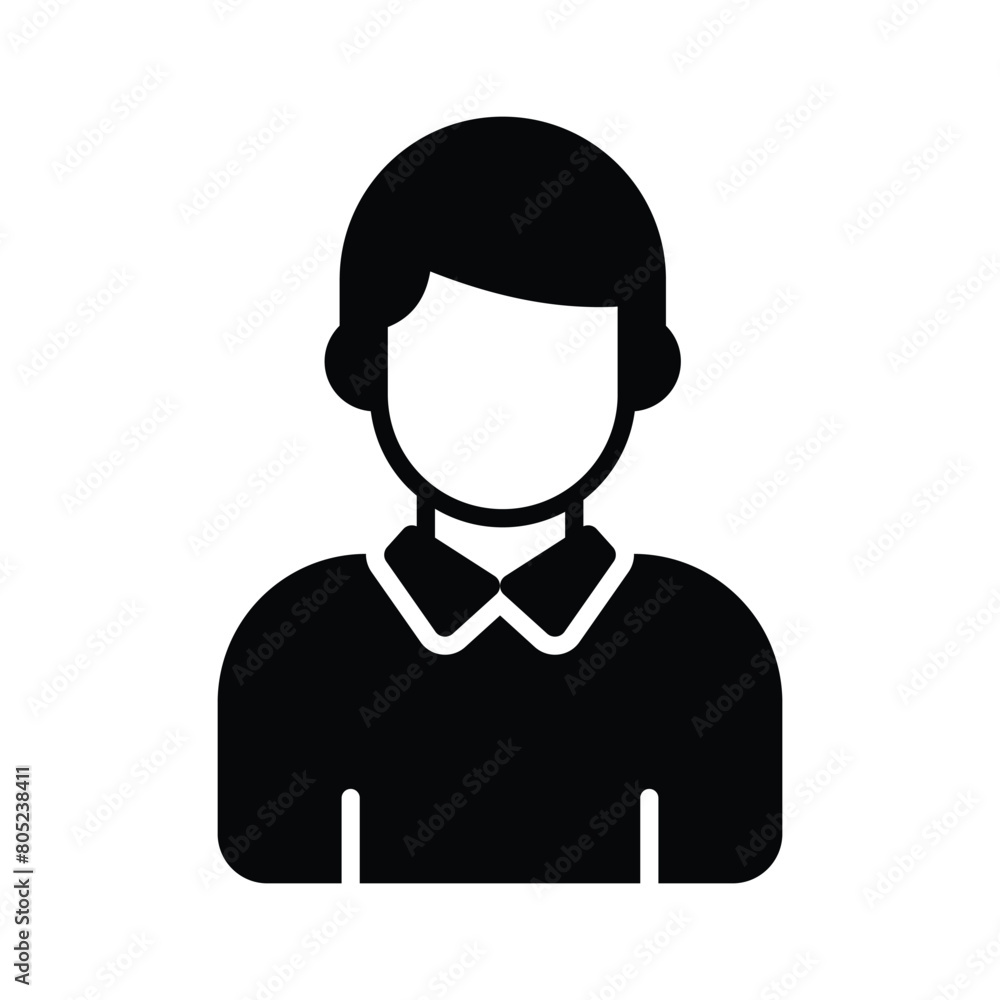 An amazing icon of voter avatar in editable design style An amazing icon of voter avatar in editable design style