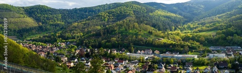 L'âme des Vosges Alsaciennes : paysage enchanteur de Kaysersberg Vignoble, CeA, Alsace, Grand Est, France photo