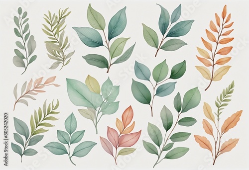  pattern with leaves