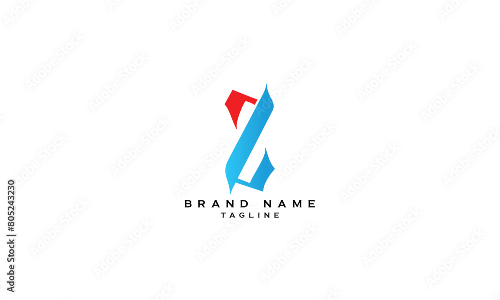 ZL, LZ, Abstract initial monogram letter alphabet logo design ZL, LZ, Abstract initial monogram letter alphabet logo design