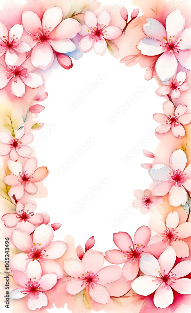 Artistic picture of sakura in bloom, cherry blossoms, beautiful background for smartphone, display, decoration, Artistic picture of sakura in bloom, cherry blossoms, beautiful background for smartphone, display, decoration,