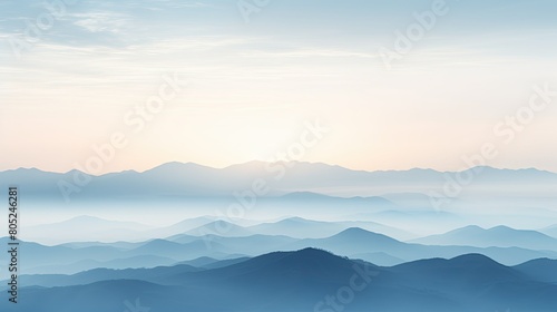 lscape light blue and gray © vectorwin