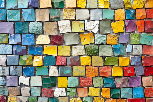 Mixed hue mosaics  