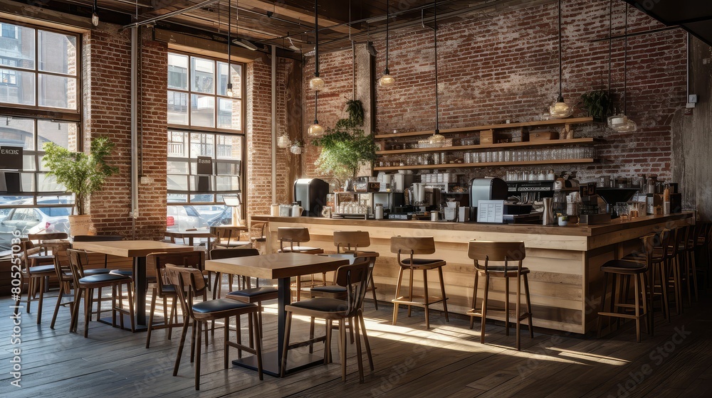 Naklejka premium restoration interior building construction