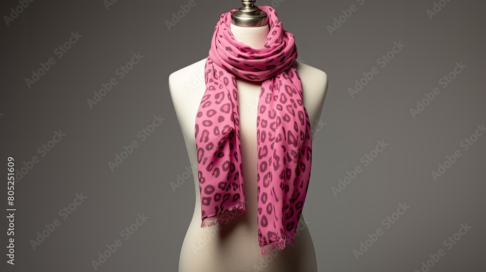 drapes pink cheetah