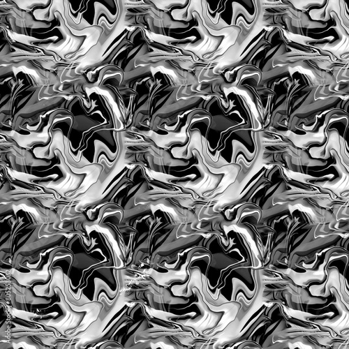 Seamless Marble Pattern Digital Paper Texture Vector Illustration