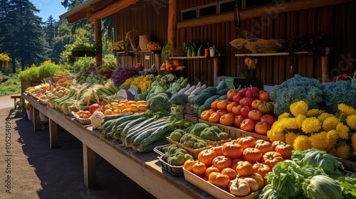 market agriculture oranic farm