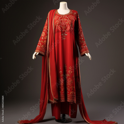 Ladies kameez shalwar suit 