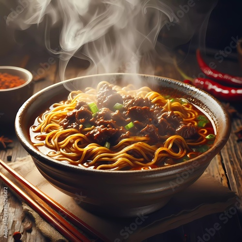 Asiatische Nudelsuppe