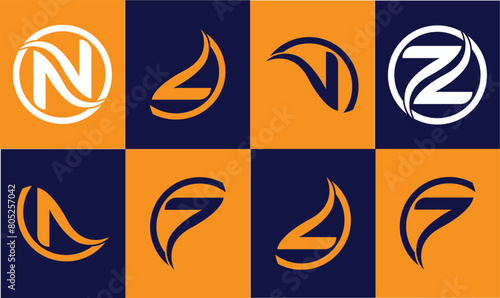 N Z Logo, icon, N ICON, n LOGO, z LOGO, Z ICONE, BUSINESS,