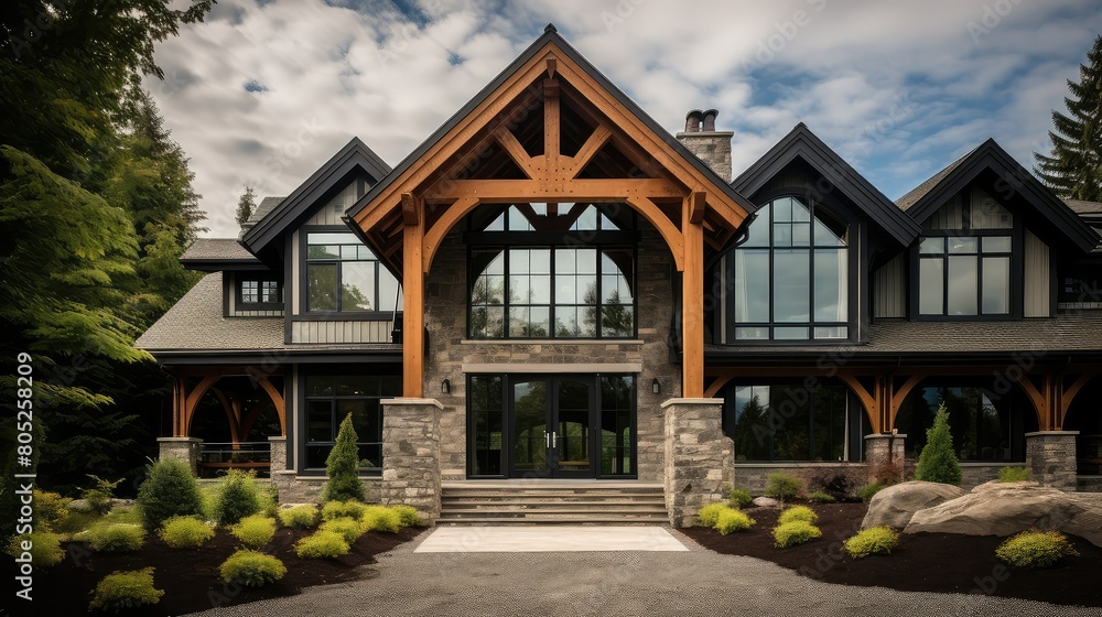 architecture property timber frame