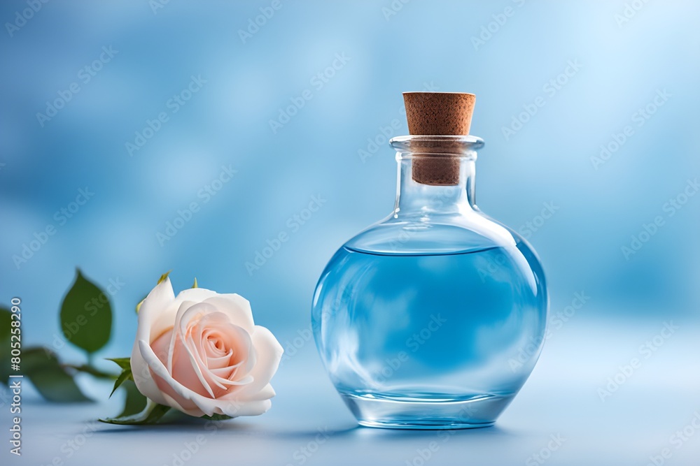 Clear glass bottle Clear glass bottle