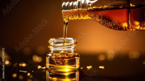 bottle hemp oil drop