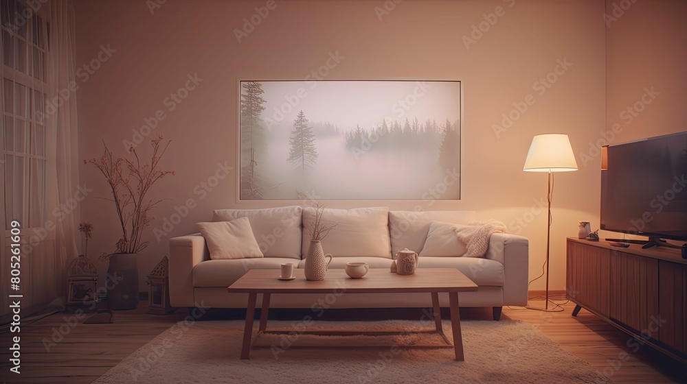 soft blurred living room home interior soft blurred living room home interior