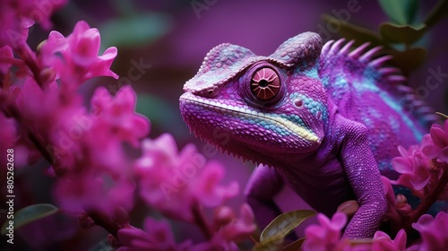 blending purple camouflage