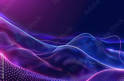 abstract background with waves