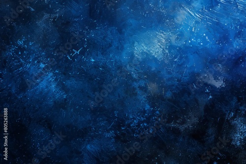 Midnight blue grainy color gradient background glowing noise texture cover header poster design