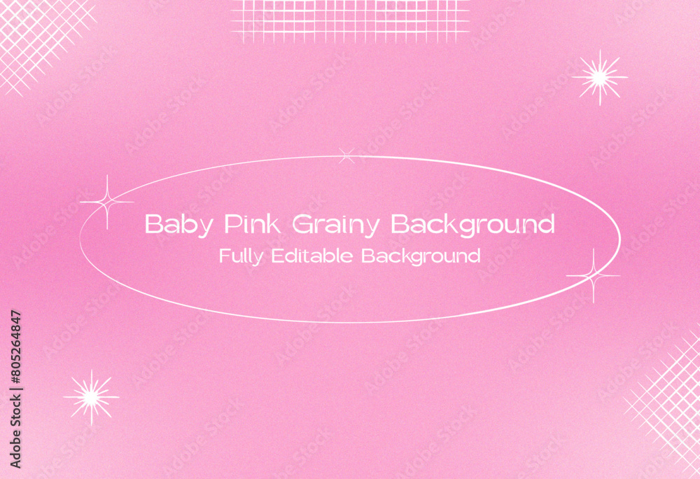 Baby pink cute Retro Modern Gradient Background