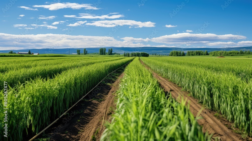 Fototapeta premium fresh view asparagus green