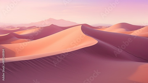 landscape pink desert
