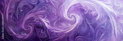 soft swirling patterns of lavender and violet, ideal for an elegant abstract background
