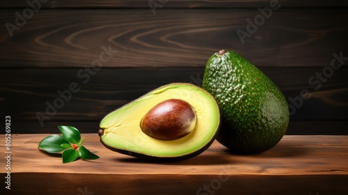 ripe nutrition avocado background photo