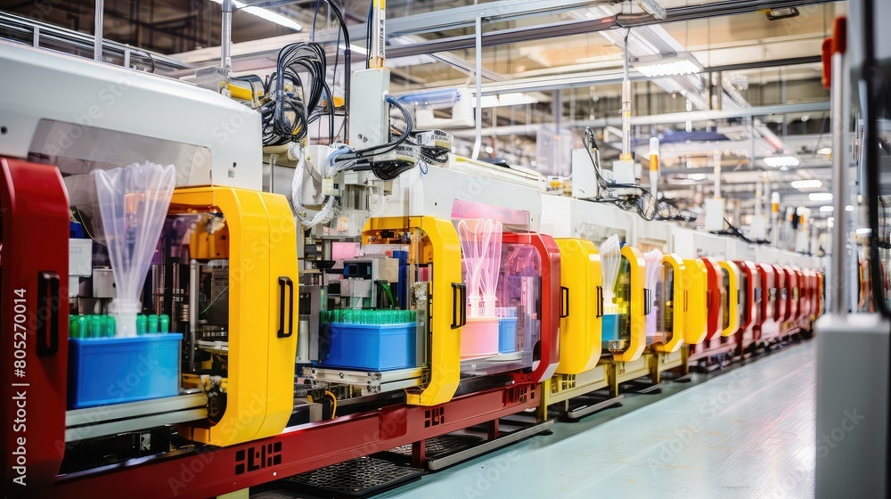 Fototapeta premium molding laboratory Plastic Manufacturing