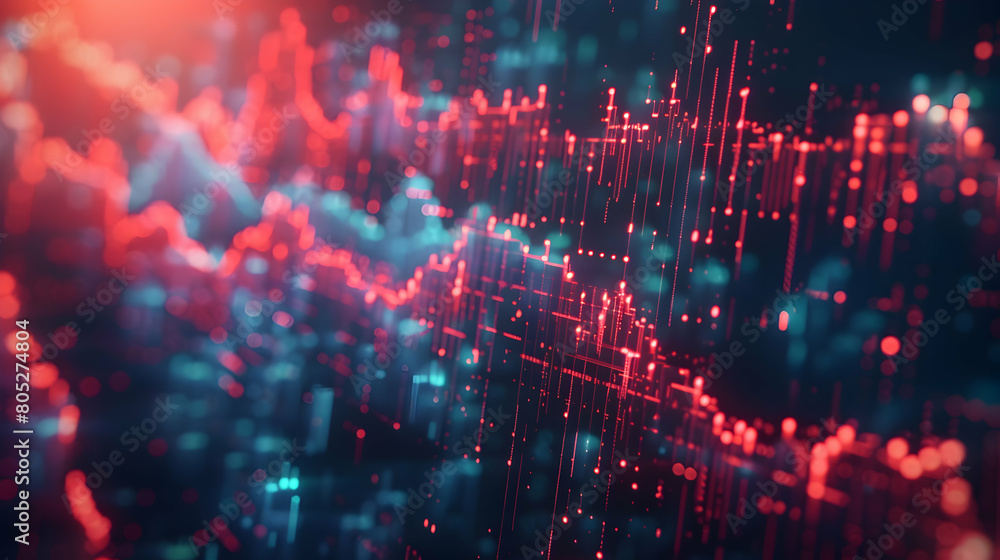 Abstract Capital: Innovative intertwining of digital financial charts symbolizing incredible capital growth and financial innovation Abstract Capital: Innovative intertwining of digital financial charts symbolizing incredible capital growth and financial innovation