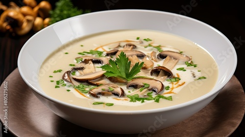 soup creamy champignon mushroom