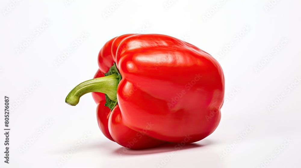 close capsicum pepper isolated