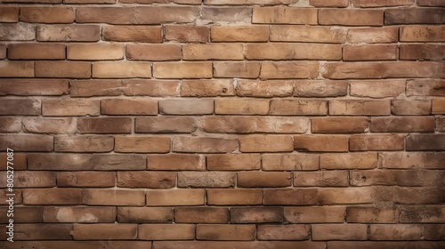 uneven light brown brick wall