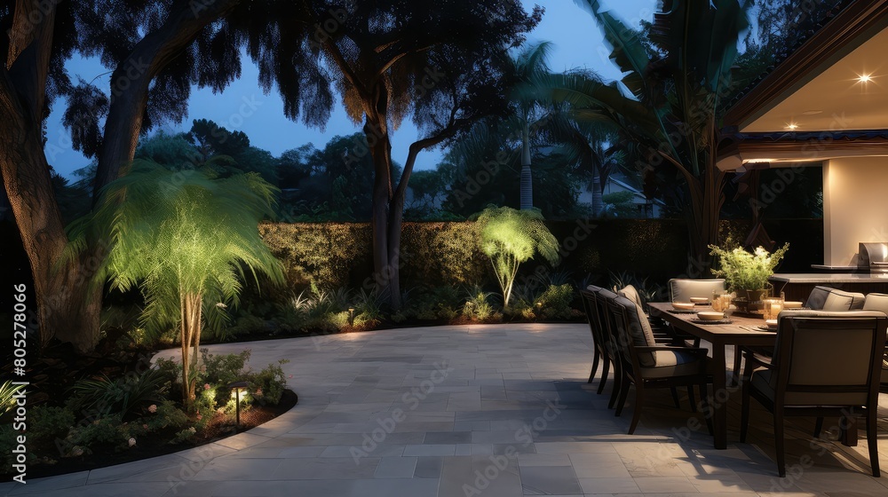 landscape outdoor lighting home