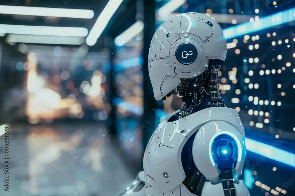 The AI revolution visualized capturing the essence of technological advancement and digital prediction The AI revolution visualized capturing the essence of technological advancement and digital prediction