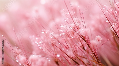 glisten pink muhly grass