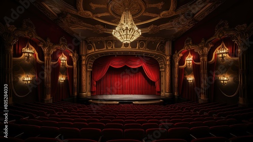 stage dark theater