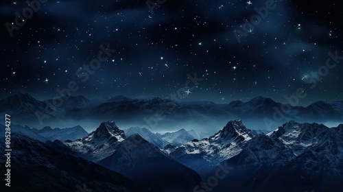 night stars background