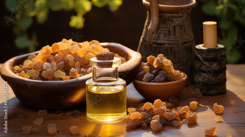 woodsy frankincense essential oil photo