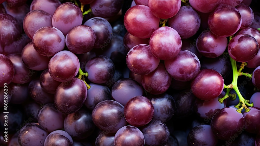 glistening healthy grape background