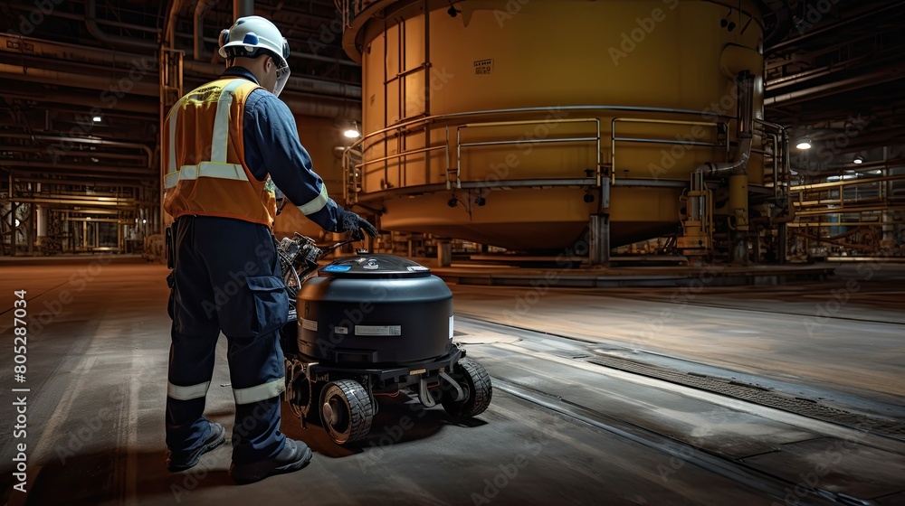 Fototapeta premium tank oil and gas safety