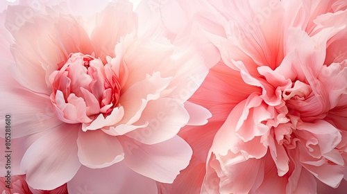 peony red and pink flower background