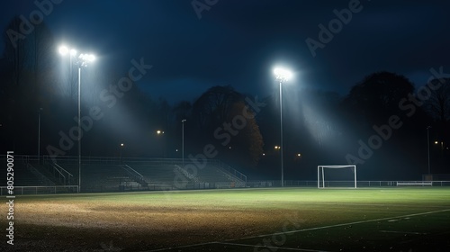 flood football lights photo