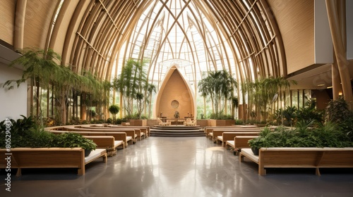 worship modern church interior