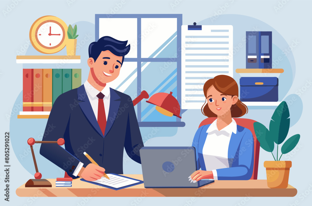 business people in office business people in office
