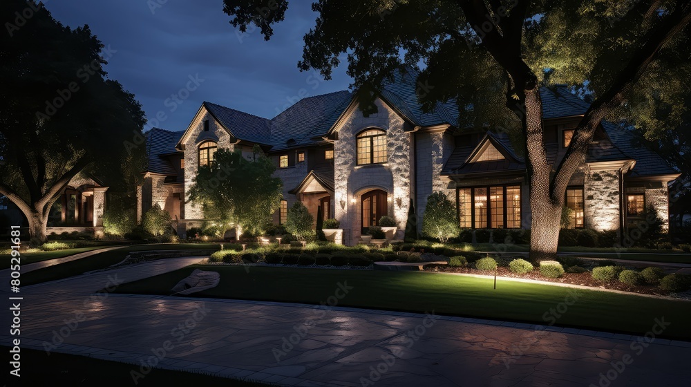 landscape exterior home lighting