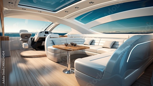 elegant blurred luxurious interior © vectorwin