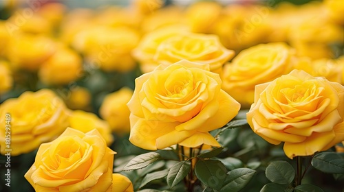 petals roses yellow