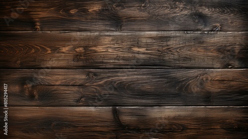ebony dark wood panel